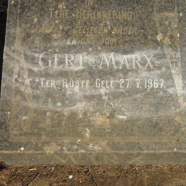 MARX Gert -1967