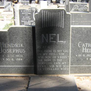 NEL Hendrik Josephus 1903-1984 &amp; Catharina Helena MEINTJES 1903-1986