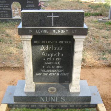 NUNES Adelaide Augusta 1915-1990