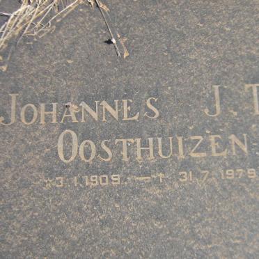 OOSTHUIZEN Johannes J.T. 1909-1979