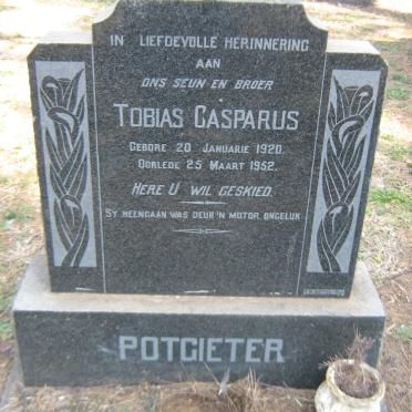POTGIETER Tobias Casparus 1920-1952