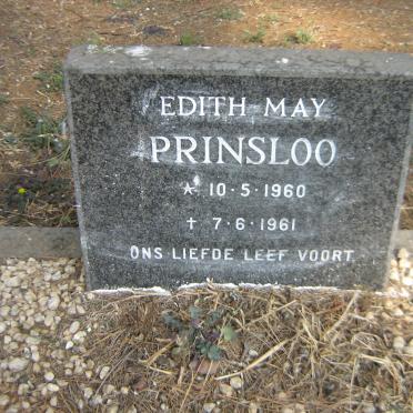 PRINSLOO Edith May 1960-1961