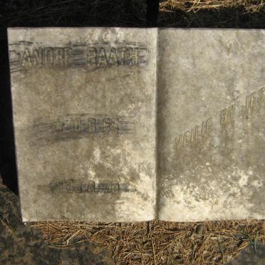 RAATH Andre 1965-1970