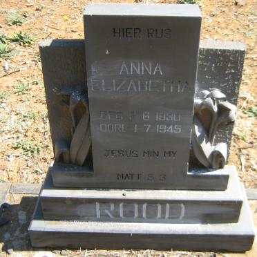 ROOD Anna Elizabetha 1930-1945