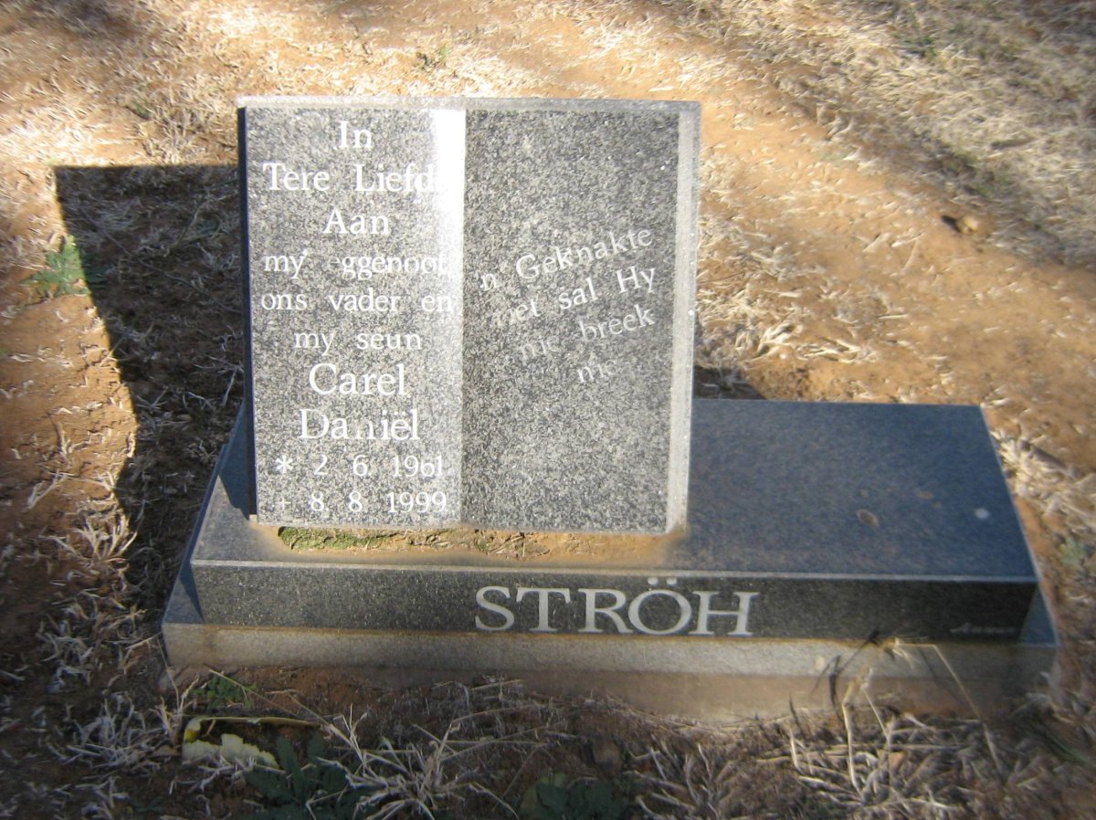 STRÖH Carel Daniel 1961-1999