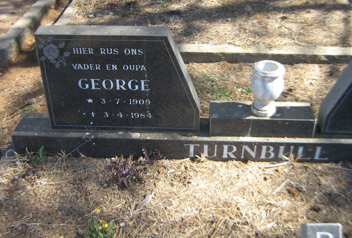 TURNBULL George 1909-1984 &amp; Cora 1916-1983