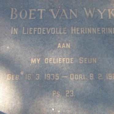 WYK Boet, van 1935-1987
