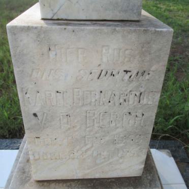 BERGH Karel Bernardus, v.d. 1953-1953