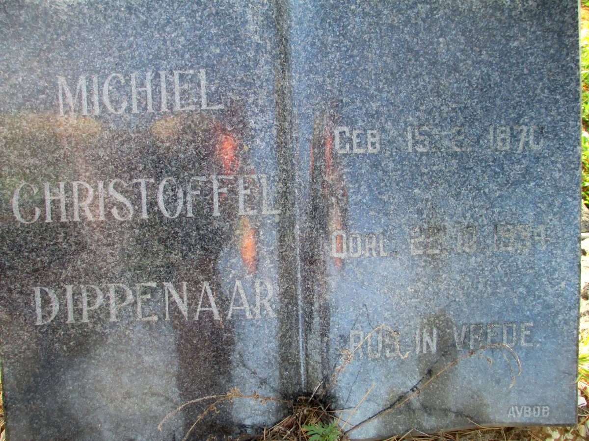 DIPPENAAR Michiel Christoffel 1870-1934