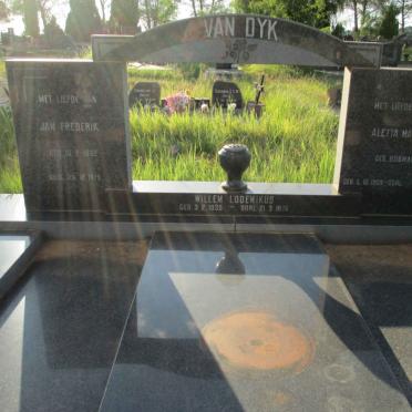 DYK Jan Frederik, van 1902-1975 &amp; Aletta Maria BOSMAN 1909- :: VAN DYK Willem Lodewikus 1935-1976