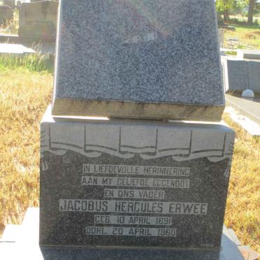 ERWEE Jacobus Hercules 1891-1960