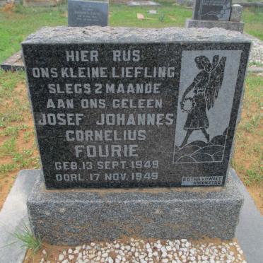 FOURIE Josef Johannes Cornelius 1949-1949