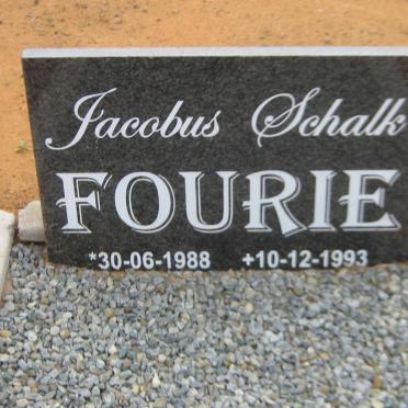 FOURIE Jacobus Schalk 1988-1993