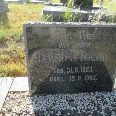 FOURIE David J. 1883-1962