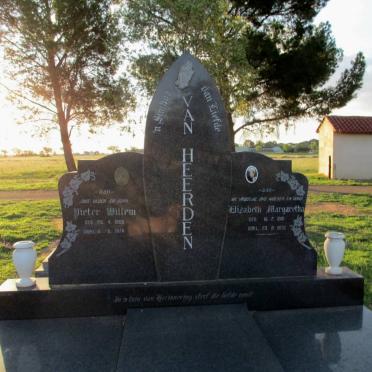 HEERDEN Pieter Willem, van 1908-1976 &amp; Elizabeth Margaretha 1919-1973