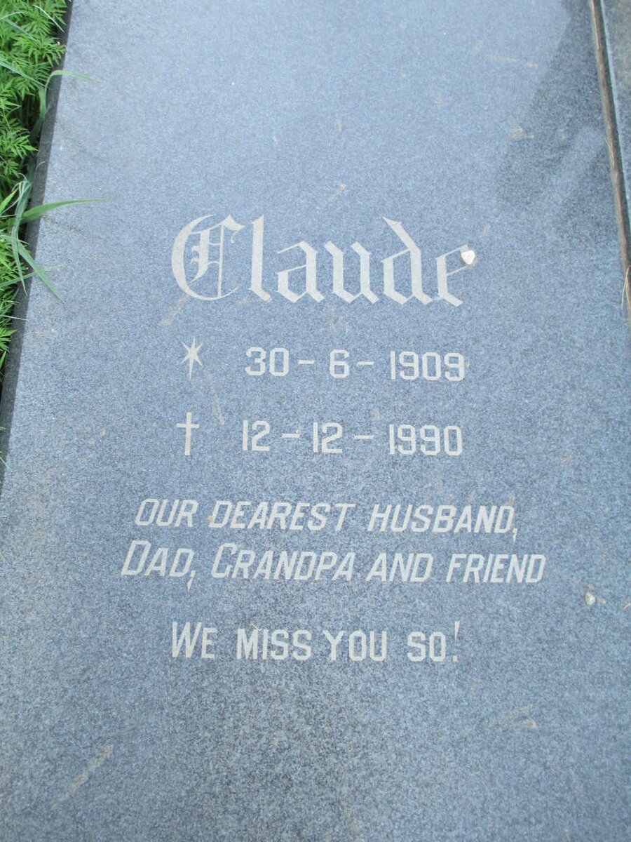 MORGAN Claude 1909-1990