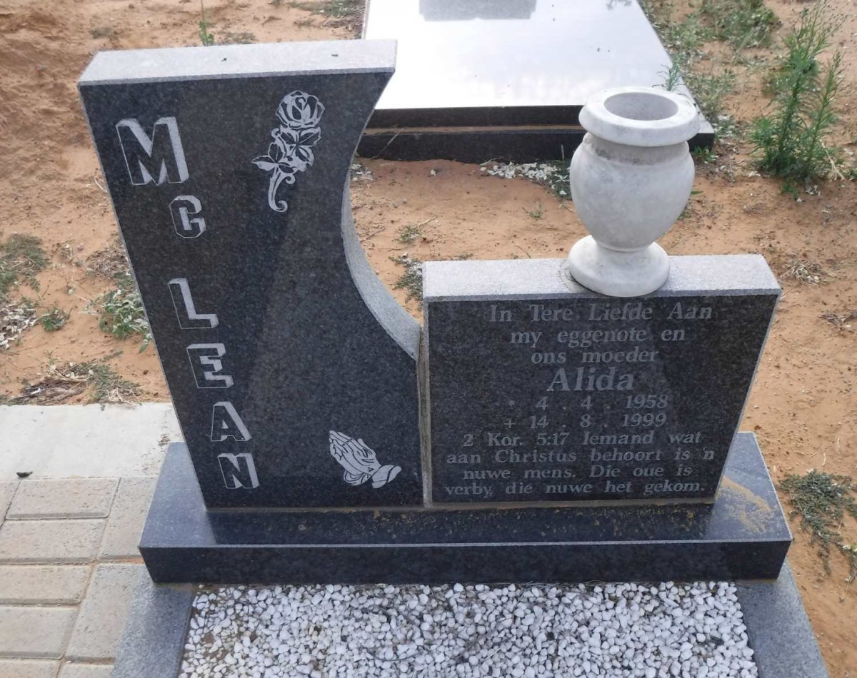 MCLEAN Alida 1958-1999