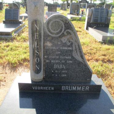 NELSON Baba voorheen BRÜMMER 1940-1989