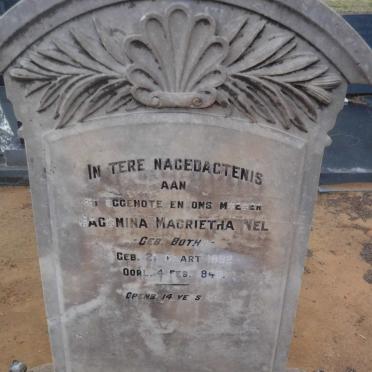 NEL Jacomina Magrietha nee BOTHA 1892-1940