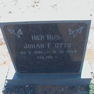 OTTO Johan F. 1891-1964