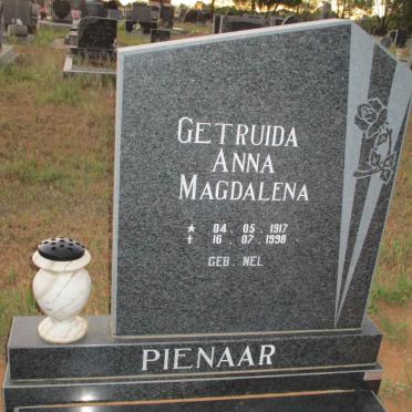 PIENAAR Getruida Anna Magdalena nee NEL 1917-1998