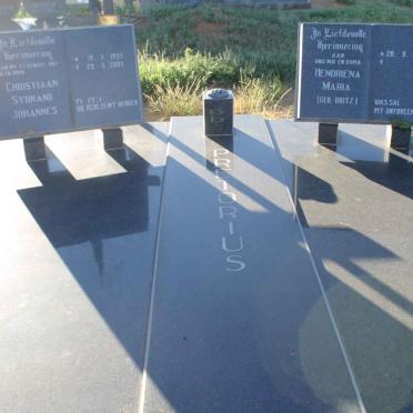 PRETORIUS Christiaan Sybrand Johannes 1933-2009 &amp; Hendriena Maria BRITZ 1946-