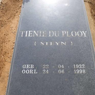 PLOOY Tienie, du nee STEYN 1922-1998