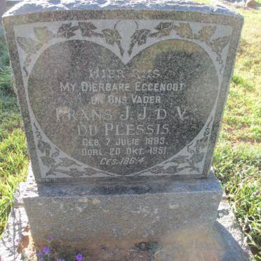 PLESSIS Frans J.J. d.V., du 1883-1951