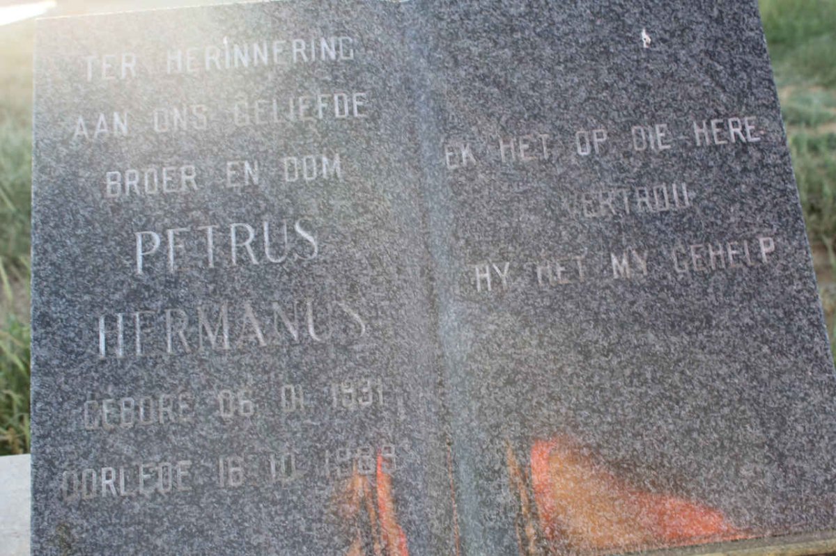 PRETORIUS Petrus Hermanus 1931-1989