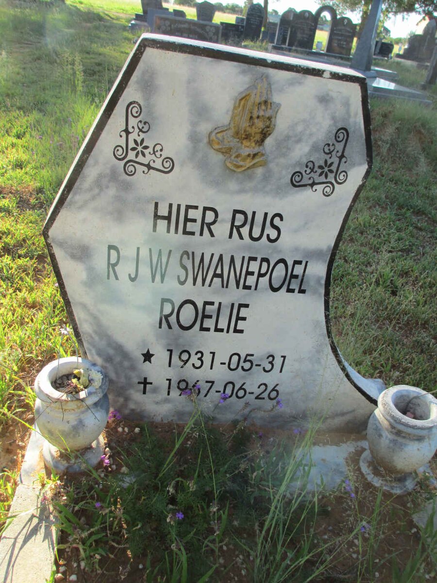 SWANEPOEL R.J.W. 1931-1967