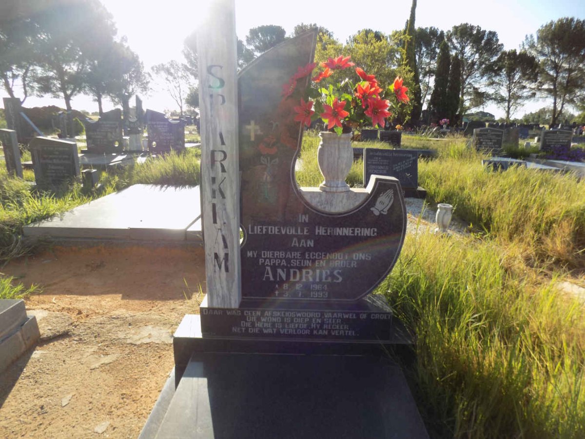 SPARKHAM Andries 1964-1993