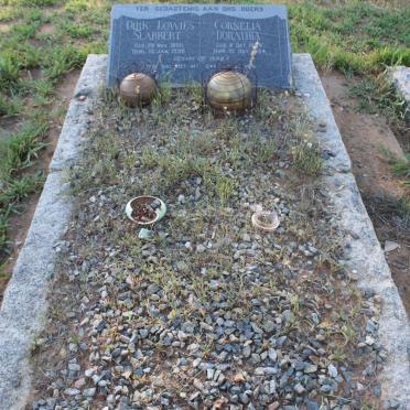 SLABBERT Dirk Lowies 1880-1936 &amp; Cornelia Dorathia 1884-1954