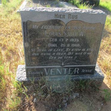 VENTER Louis S. v.d. W. 1935-1960
