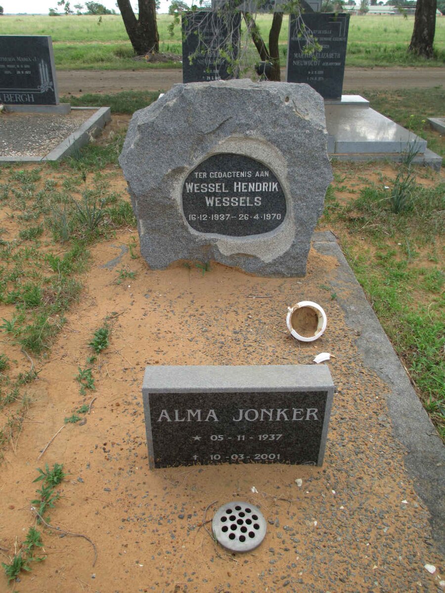 WESSELS Wessel Hendrik 1937-1970 :: JONKER Alma 1937-2001