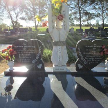 ZYL Benjamin Fredeman, van 1949-2013 &amp; Elizabeth Johanna VENTER 1954- :: ZYL Benjamin Fredeman, van 1979-2003