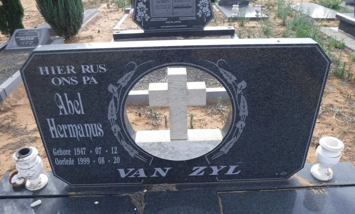 ZYL Abel Hermanus, van 1947-1999