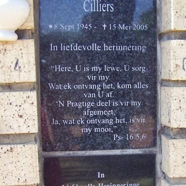 CILLIERS Johanna Maria Elizabeth 1945-2005 ::  DREYER Anna Magrieta 1944-2005