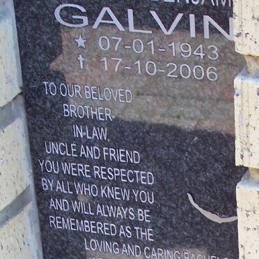 GALVIN Christian Benjam 1943-2006