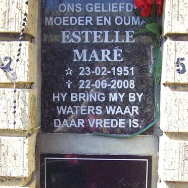 HARTZEN Estelle Mare 1951-2008 :: ELLERY Rochelle 1976-2008