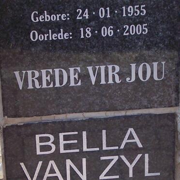 NEL F.J.H. 1955-2005 :: VAN ZYL Bella 1926-2005