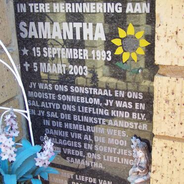 ROBINSON Samantha 1993-2003