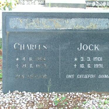 ? Charles 1896-1970 &amp; Jock 1907-1991