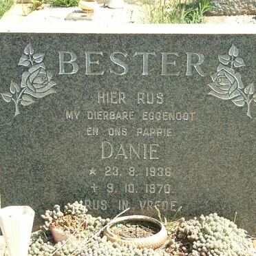 BESTER Danie 1936-1970