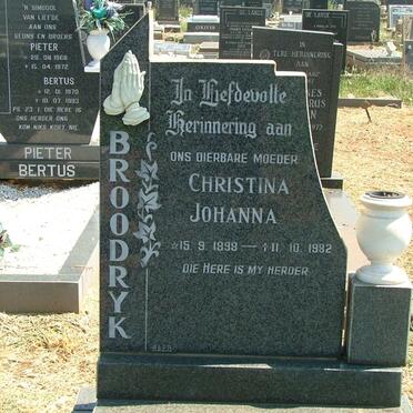BROODRYK Christina Johanna 1898-1982