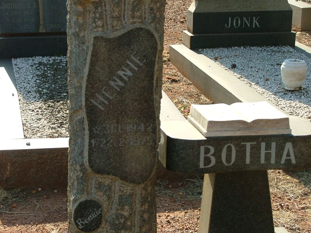 BOTHA Hennie 1942-1975