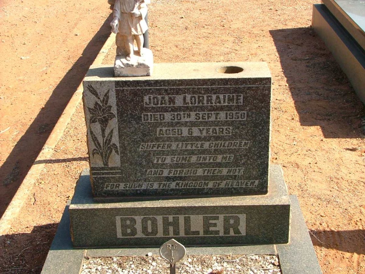 BOHLER Joan Lorraine -1950