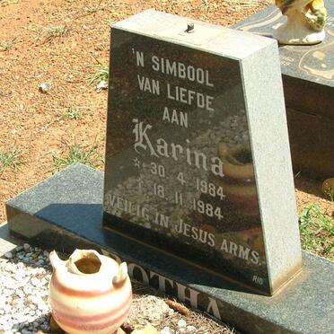 BOTHA Karina 1984-1984