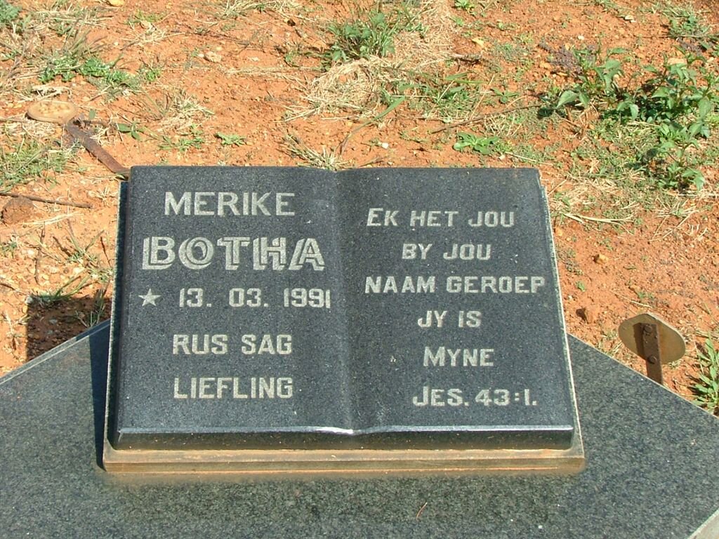 BOTHA Merike 1991-1991