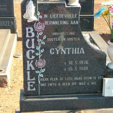 BUCKLE Cynthia 1976-1989