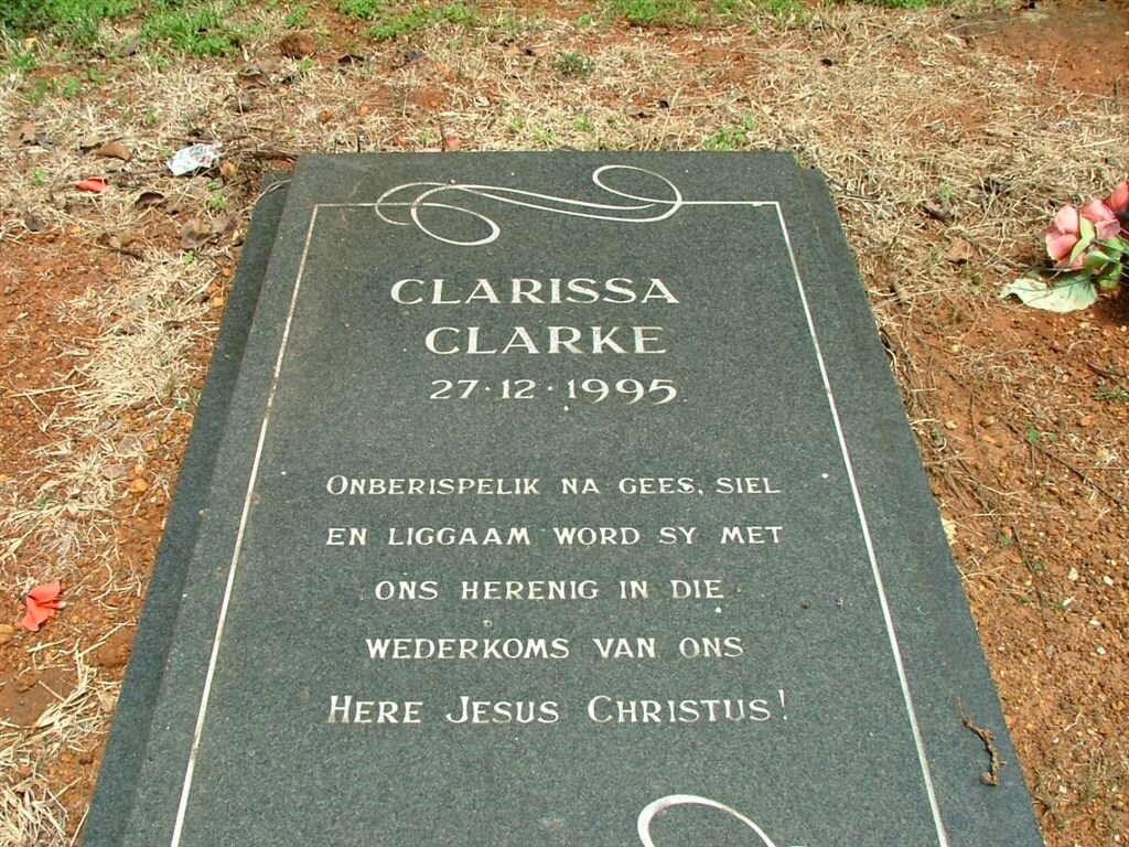 CLARKE Clarissa 1995